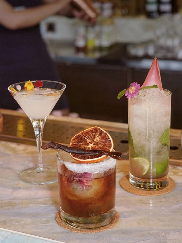 The Oryza Restaurant Beverage Menu