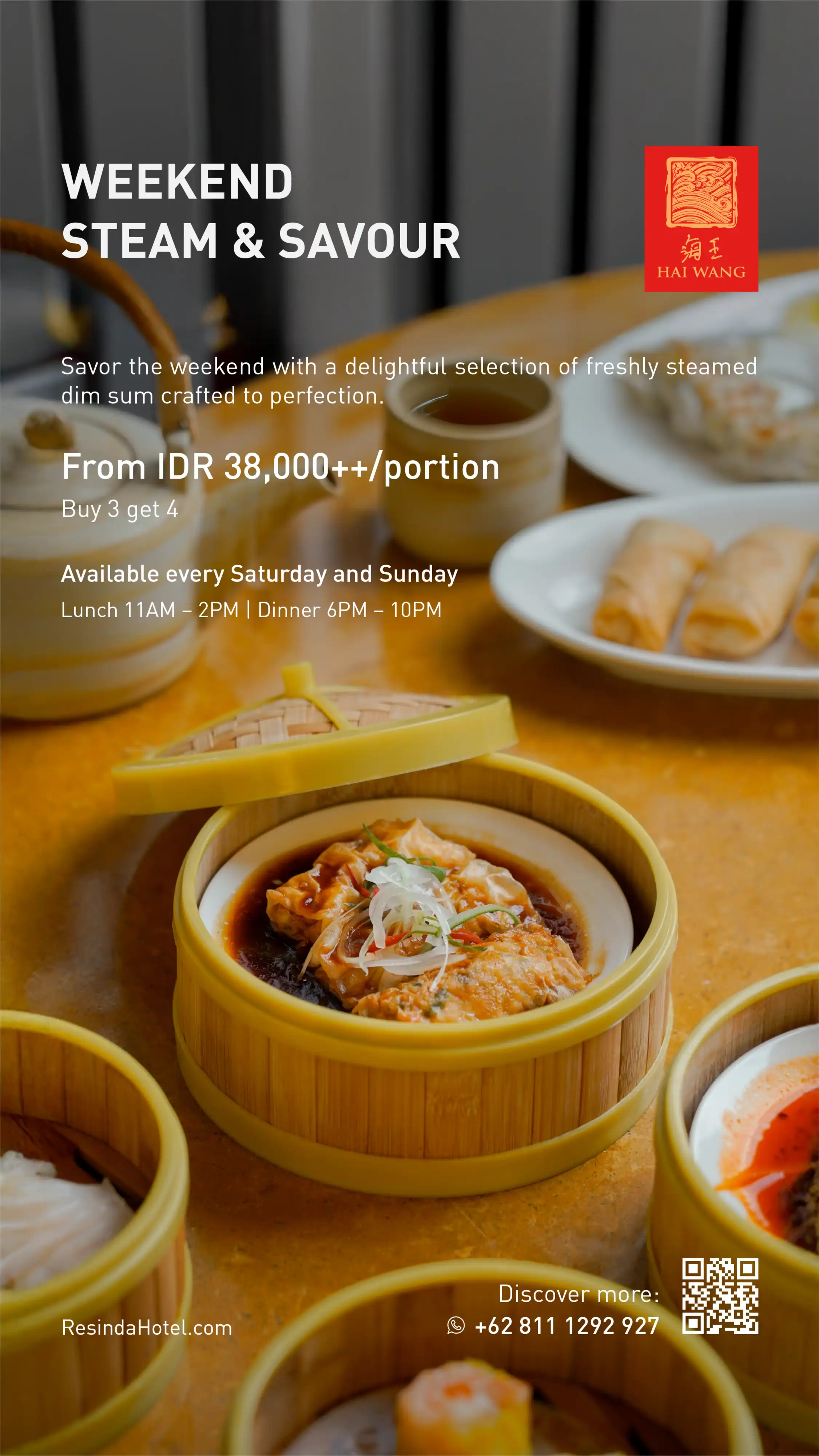 Weekend Steam & Savour